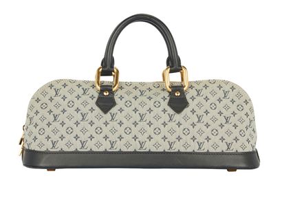 Louis Vuitton Monogram Mini Lin Horizontal Alma, front view